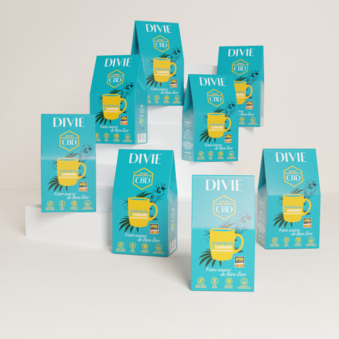 DIVIE infusion chanvre et honeybush
