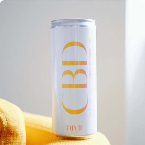DIVIE boisson rafraichissante au CBD