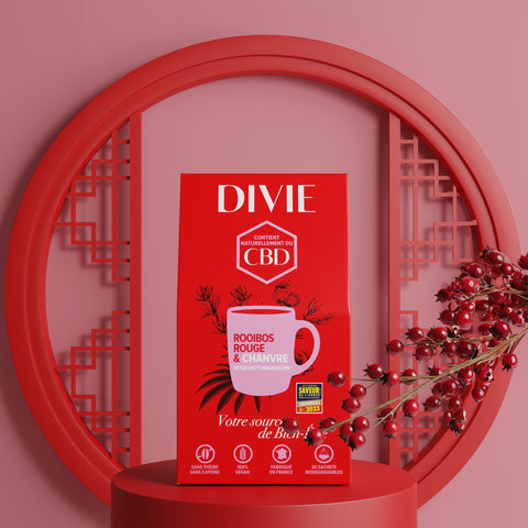 Infusion Chanvre rooibos rouge  DIVIE