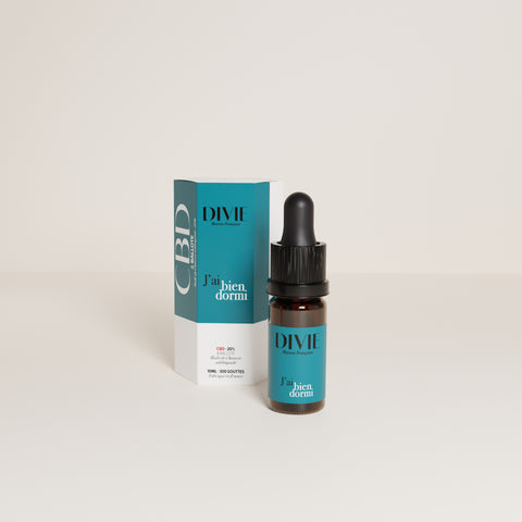 Huile CBD sommeille paisible  DIVIE